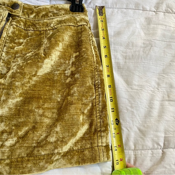 Free People velvet mini skirt - Picture 8 of 14